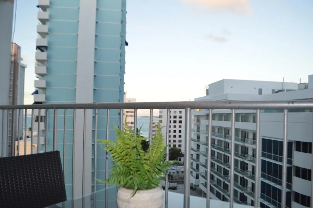 Jr. Condo Apt At Best Beach Hotel 산후안 0*,